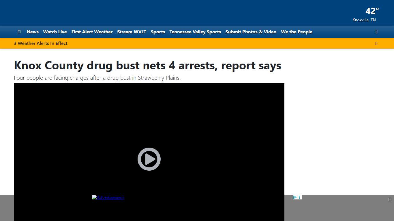 Knox County drug bust nets 4 arrests, report says